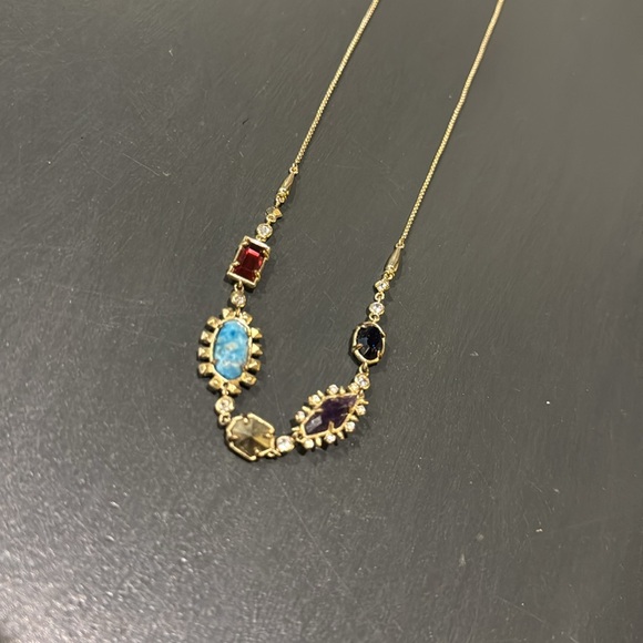 Kendra Scott June Long Necklace in Brass - Picture 3 of 6